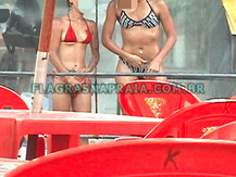 Duchinha sexy - Flagras na Praia