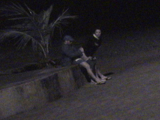 Flagra noturno - Flagras na Praia